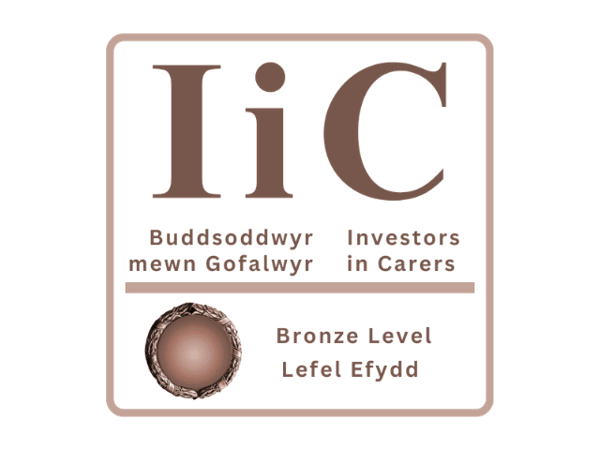Logo Gwobr Efydd Buddsoddwyr mewn Gofalwyr
