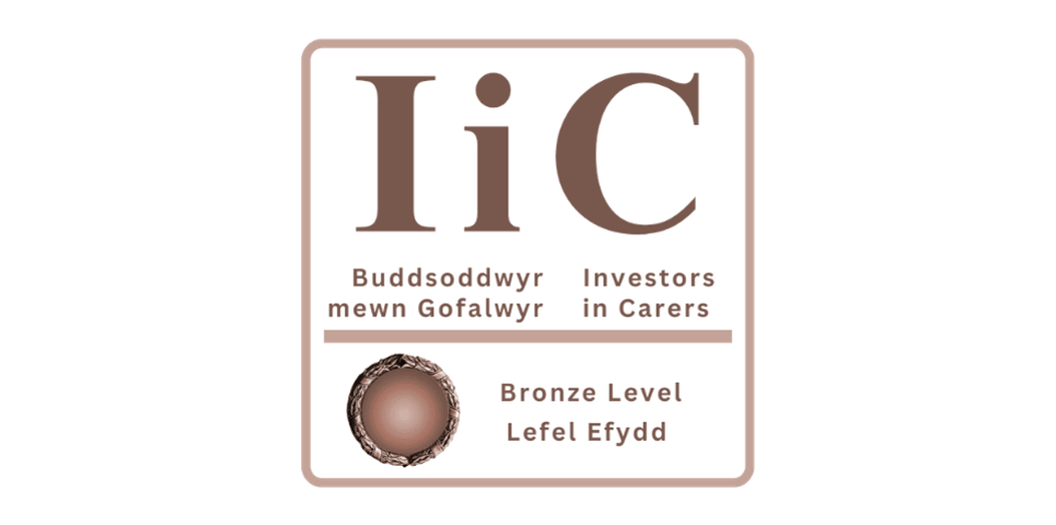 Logo Gwobr Efydd Buddsoddwyr mewn Gofalwyr